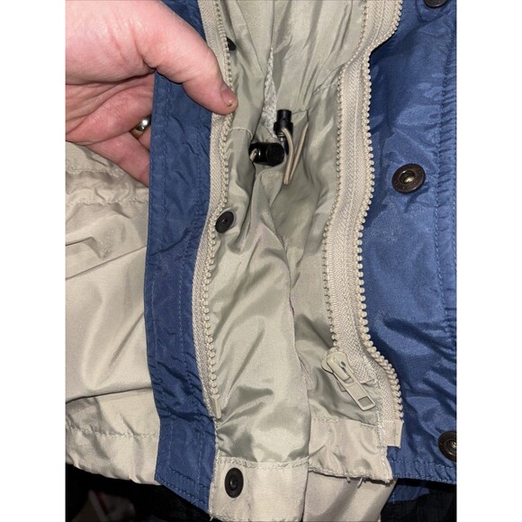 Columbia Fire Ridge Ski Parka Shell Black & Tan Jacket SIZE XL Winter Sports - Picture 4 of 16